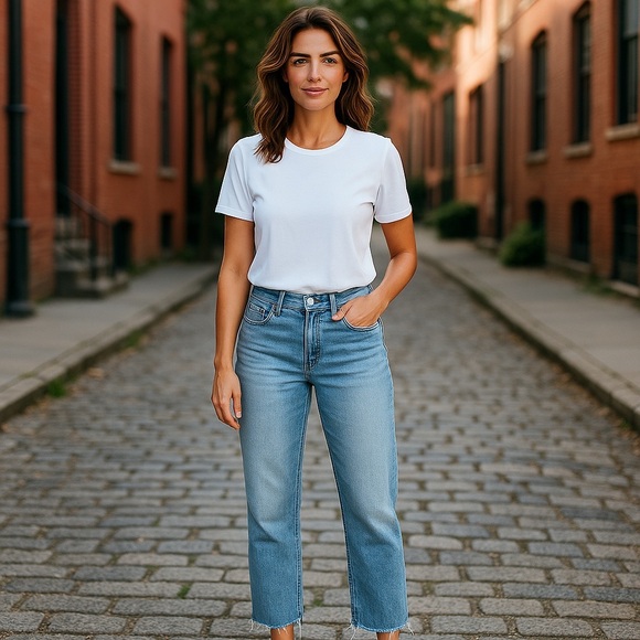 Hudson Jeans Denim - Hudson Remi Sunlight High Rise Wide Leg jeans 28